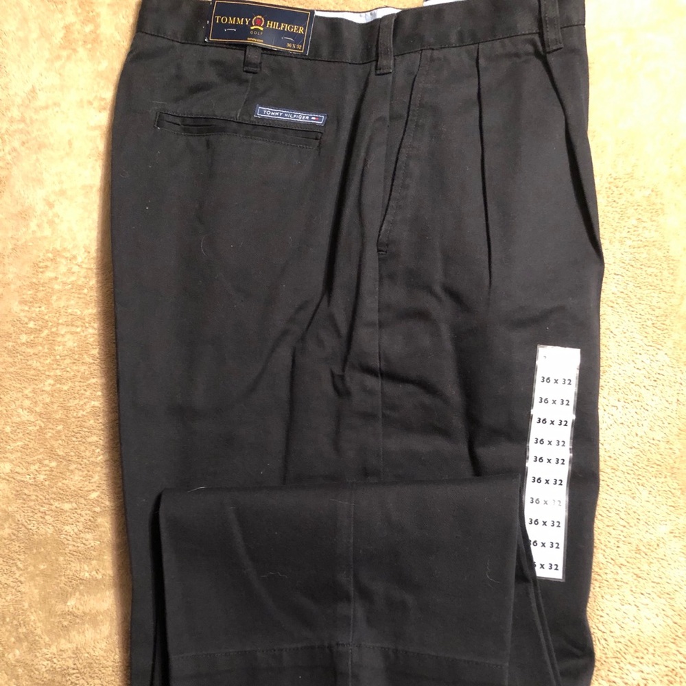 Men’s Tommy Hilfiger dress khakis.